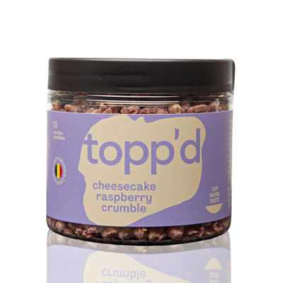 TOP06B Crumble cheesecake - raspberry